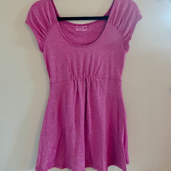 Michael Stars Maternity Top | Purple Shimmer - Picture 1 of 6